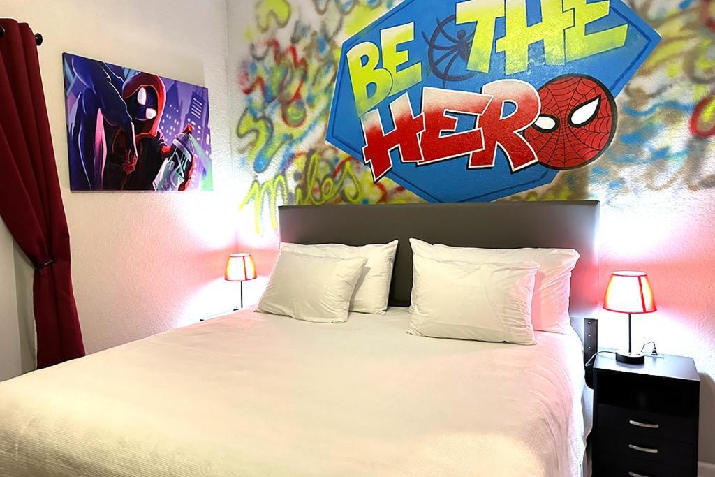 Spider-Man-Themed Condo Near Disney, Sea World, Universal And Occc With Pool, Spa, Restaurants, Shuttle, Private Balcony, And View Of Fireworks Shows Orlando Exterior photo